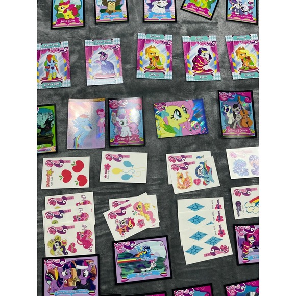 My Little Pony Cards Trading Cards CGG CCG Holo Stickers Set Lot Of 105 - Picture 11 of 13